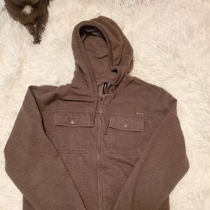 RVCA zip up fleece